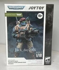 JOYTOY x Warhammer 40k Tempestus Scions Command Squad Grenadier 1/18 4