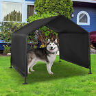 CLARFEY 4'x4' Pet Shade Shelter Large Dog House Sun Livestock Canopy Tent w/Nail