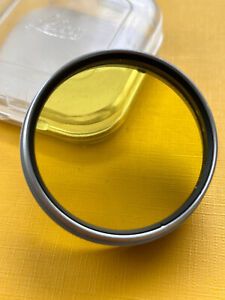 Leica / Leitz filter yellow 1 / XOORU for Summarit 1.5 50 mm / xenon yellow / yellow.