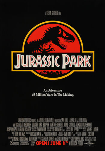 Jurassic Park (1993) Movie Poster /50x70cm/24x36in/27x40in/ #287