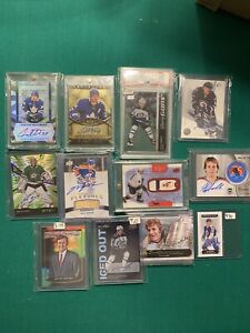 NHL HOCKEY CARD MYSTERY PACK 10 CARDS per pack NO BASE, Matthews Auto Chase
