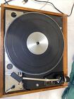Dual Type 1229 T540 Turntable Made In Germany Needs Restoration Powers On