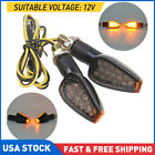 2X Mini Motorcycle LED Turn Signals Blinker Light Indicator Amber Lamp Universal (For: More than one vehicle)