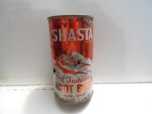 SHASTA OLD FASHION ROOT BEER F/T SODA CAN~SHASTA BEVERAGES,SAN FRANCISCO,CA.
