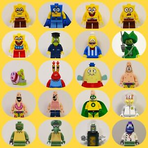 Lego SpongeBob Squarepants Minifigures Lot (You Choose!) Patrick,Squidward,Gary