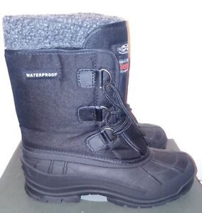 CLIMATEX Climate X Thermolite Waterproof Snow Boots Lined Black Size 8