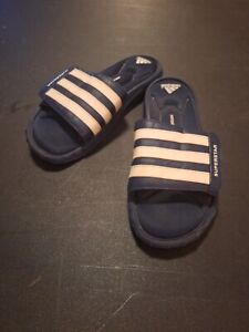 Vintage Adidas Superstar Soft Comfort Footbed Slides sz 12