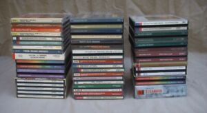 LARGE LOT MUSIC CDS  OPERA BOX SETS AND SINGLE CDS