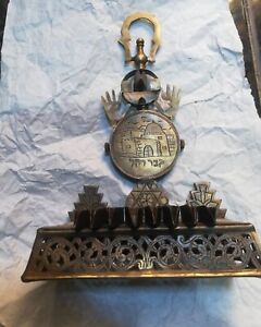 Antique brass Moroccan decorated Artifact traditional monument