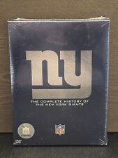NFL History of the New York Giants (DVD, 2004, 2-Disc Set) New Sealed Football
