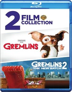 GREMLINS + GREMLINS 2 THE NEW BATCH New Sealed Blu-ray 2 Film Collection