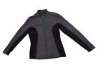 Spyder Jacket Full Zip Fleece Lined Ski Outdoor Women's Size L Gray/Black