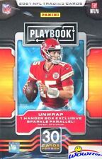 2021 Panini PLAYBOOK Football EXCLUSIVE HANGER Box-PURPLE+SPARKLE PARALLELS!