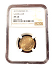 Saudi Arabia 1950 Gold Guinea NGC MS63 Trade Coinage