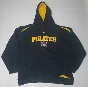 Pittsburgh Pirates Nike Team Hoodie Hooded Sweatshirt Youth Large