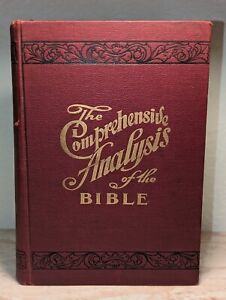 New ListingAntique The Comprehensive Analysis Of The Bible 1910 Essig Pictures