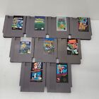 Nintendo NES Game Cartridges Assorted Lot - Untested