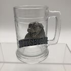 Pittsburgh Pitt Panther Vintage 2001 Glass & Fine Pewter Beer Mug Stein M2368-4