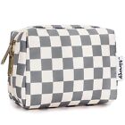 Small Makeup Bag For Purse Travel Makeup Pouch Mini Cosmetic Bag For Women gray