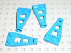 4 x LEGO Space Blue Wing Wing ref 4596 / Set 6971 6951 1558 6871 6928..