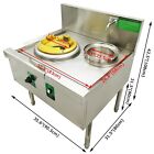 110V  LPG and Natural Gas Chamber Single Burner Commercial Gas Wok Gas Stove