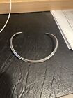 TIFFANY & CO 1837 COLLAR CHOKER NECKLACE 16” 925 Sterling Silver, 1997 Edt