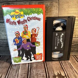 The Wiggles VHS Tape Wiggly Christmas Holiday Special