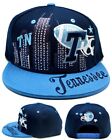 Tennessee New Leader Downtown Flying T Titans Navy Blue Era Snapback Hat Cap