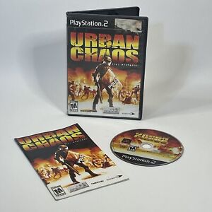 Urban Chaos: Riot Response Sony PlayStation 2 PS2 CIB Tested Black Label