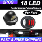 2x For Ford F150 F250 F350 Accessories RED TUBE LED Rear License Plate Tag Light (For: 2002 Ford F-250 Super Duty)