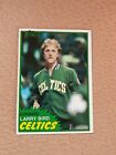 1981 topps Larry Bird rookie rc Boston Celtics 33