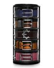 ELYPRO Premium Acrylic Belt Organizer - Sleek, Multi-Functional Storage for B...