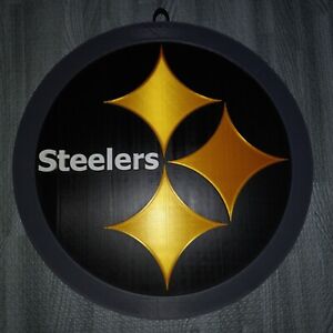 3D PRINTED NFL Pittsburgh Steelers 3D Graphics Logo Plague 4