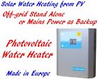 2KW Off-grid Stand Alone PV Photovoltaic Solar Hot Water Heating Heater MPPT