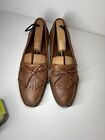 G.H. BASS Diego Loafers mens 12 D Cognac Brown loafers slip-on