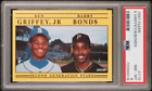 1991 Fleer #710 Ken Griffey Jr./Barry Bonds PSA 8 NM-MT