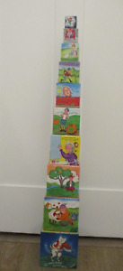 Stacking, Nesting & Tower Boxes,  Toys,  10-Pieces,  Nursery Rhymes,  Pre-School