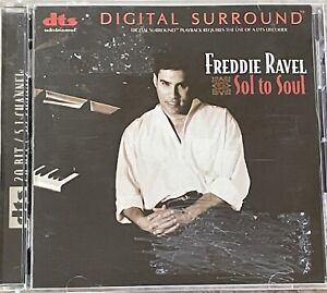 Freddie Ravel -Sol To Soul -DTS 5.1 Surround Music Disc RARE (1997) Jazz (cd)