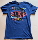 Fall Out Boy 2021 Hella Mega Concert Tour Blue T-Shirt Men's SMALL