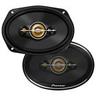 Pair of PIONEER  5-Way Coaxial Car Speakers Clear Sound Easy Install, 6” x 9”