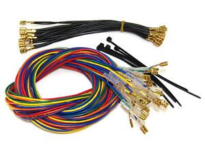 2 Player Wiring Kit For I-Pac, Mame, Virtual Pinball (.187in/4.8mm)