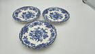New ListingThree Antique Saucers Bristol Crown Ducal AGR English Ironstone Blue & White