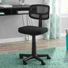 NEW Mainstays Mesh Task Chair with Plush Padded Seat - BLACK