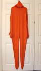  Zentai Cosplay Costume, Size XL, Color Orange, New without Tags