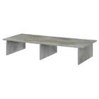 Convenience Concepts Designs2Go Large TV/Monitor Riser in Light Gray Wood Finish