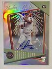 New Listing2022 Panini Legacy Nakobe Dean Under The Lights Silver Rookie Auto RC #IL-23