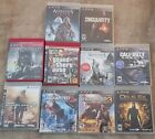 Lot of 10 PS3 Games Tested Working - Uncharted, Singularity, GTA