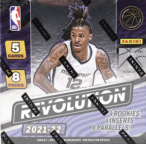 2021-22 Panini Revolution Basketball HOBBY Box - SEALED