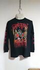 Suffocation Human Waste Long Sleeve T shirt Death metal Incantation Immolation