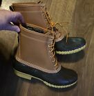 LL Bean Maine Vintage Boots Mens Size 10M Shoes Rubber Waterproof Hunting